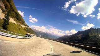 Gotthard Pass Weg Unten