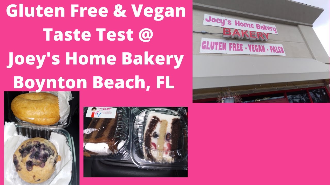 Joey's Home Bakery Gluten Free - Vegan Options - Palm Beach, FL - Taste Test Review - Boynton Beach