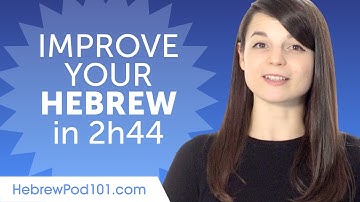 Hebrew Comprehension Practice to Improve Your Skills in 3 Hours
