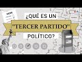 ¿Qué es un &quot;tercer partido&quot; político?