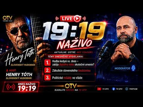 NAŽIVO: Henry Tóth:  Pravda o zákulísi šoubiznise a politike| Richard Krištofovič