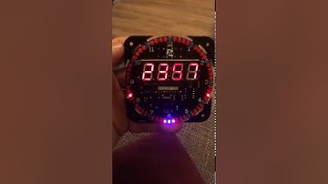 EC1515A Rotating Led clock