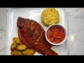 HOW TO MAKE GRILLED PEPPERED FISH | NIGERIAN PEPPERED FISH | TILAPIA FISH