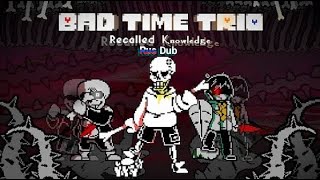 Undertale Bad Time Trio: Recalled Knowledge | Phase 2 Animation На Русском