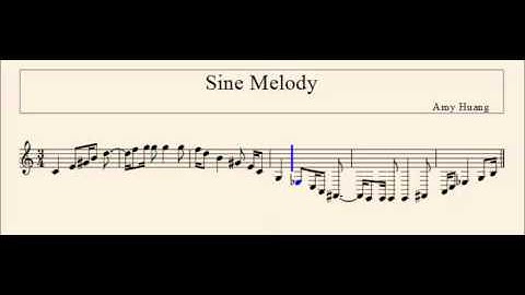 sine melody