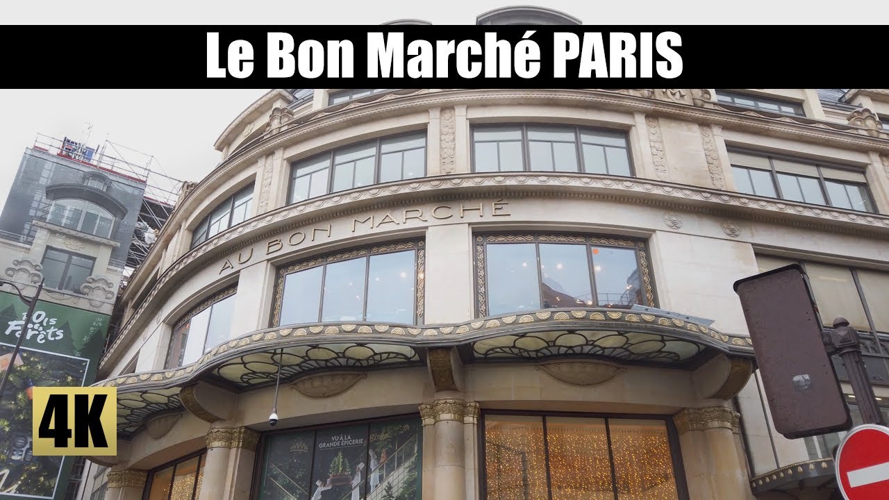 Walking Around Le Bon Marché (Rue de Sèvres & Rue du Bac) Paris 4K