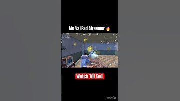 Me Vs IPad Player 🔥 🔥 #bgmi #bgmihighlights #bgmishorts