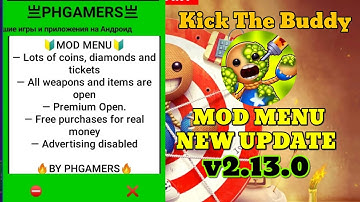 Kick The Buddy MOD APK v2.13.0 Unlimited Money/All Unlocked New Update