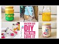 5 AMAZING DIY IDEAS FOR RECYCLING JARS | DECORATING GLASS JARS | EASY MASON JAR CRAFTS