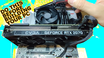 How To Bench Test Your PC Parts Before Building