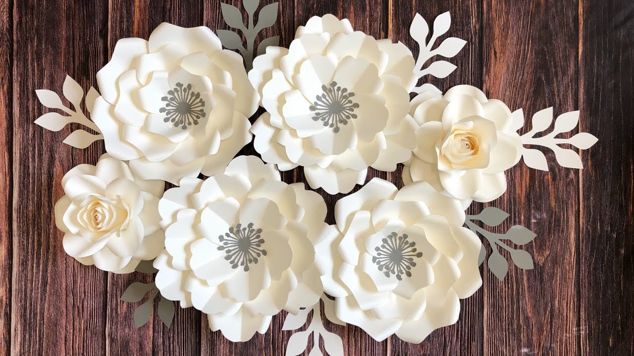 DIY Paper Flower Wall Decoration Ideas || Paper Flower Decor || Room