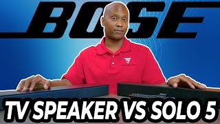 Bose Solo 5 TV Speaker vs Bose TV Speaker
