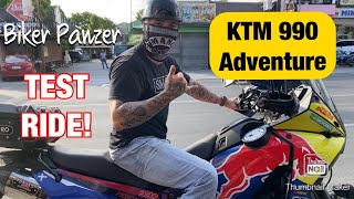 First time riding an adventure bike! KTM 990 Adventure