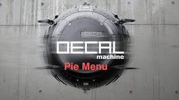 DECALmachine 2.4 - Pie Menu