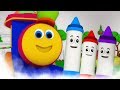 как смешиваются цвета | песни для детей | How Colors Mix | Bob The Train Russia