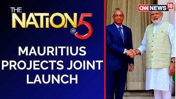 Mauritius- India | PM Modi, PM Jugnauth Jointly Inaugurate Social Housing Units project | CNN News18