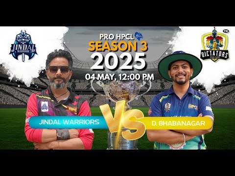 Match 23 | Jindal Warriors V/S Dictators Bhabanagar  | Pro HPCL Season 03
