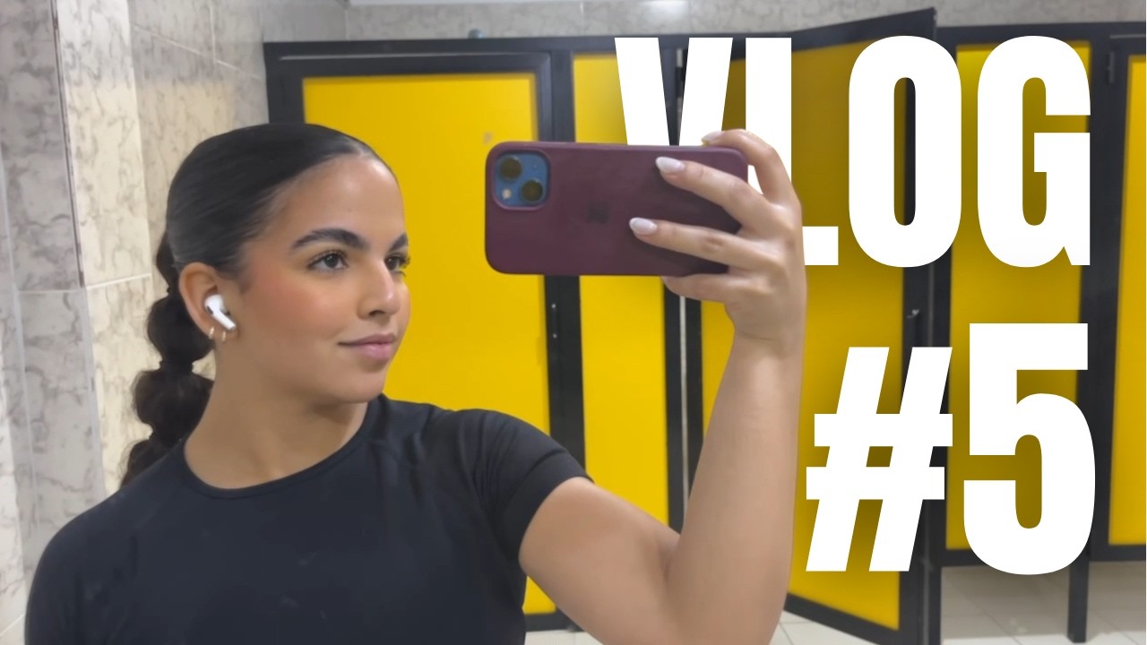 una semana de trabajar y entrenar | vlog 5