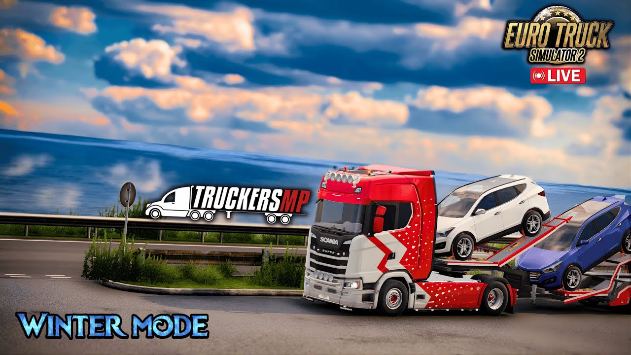 🔴ETS2 Live | Winter Mode TruckersMP Live | Euro Truck Simulator 2 Multiplayer LIVE | ETS2 Gameplay