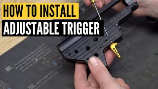 How To: Install GBU Adjustable Trigger 🔧