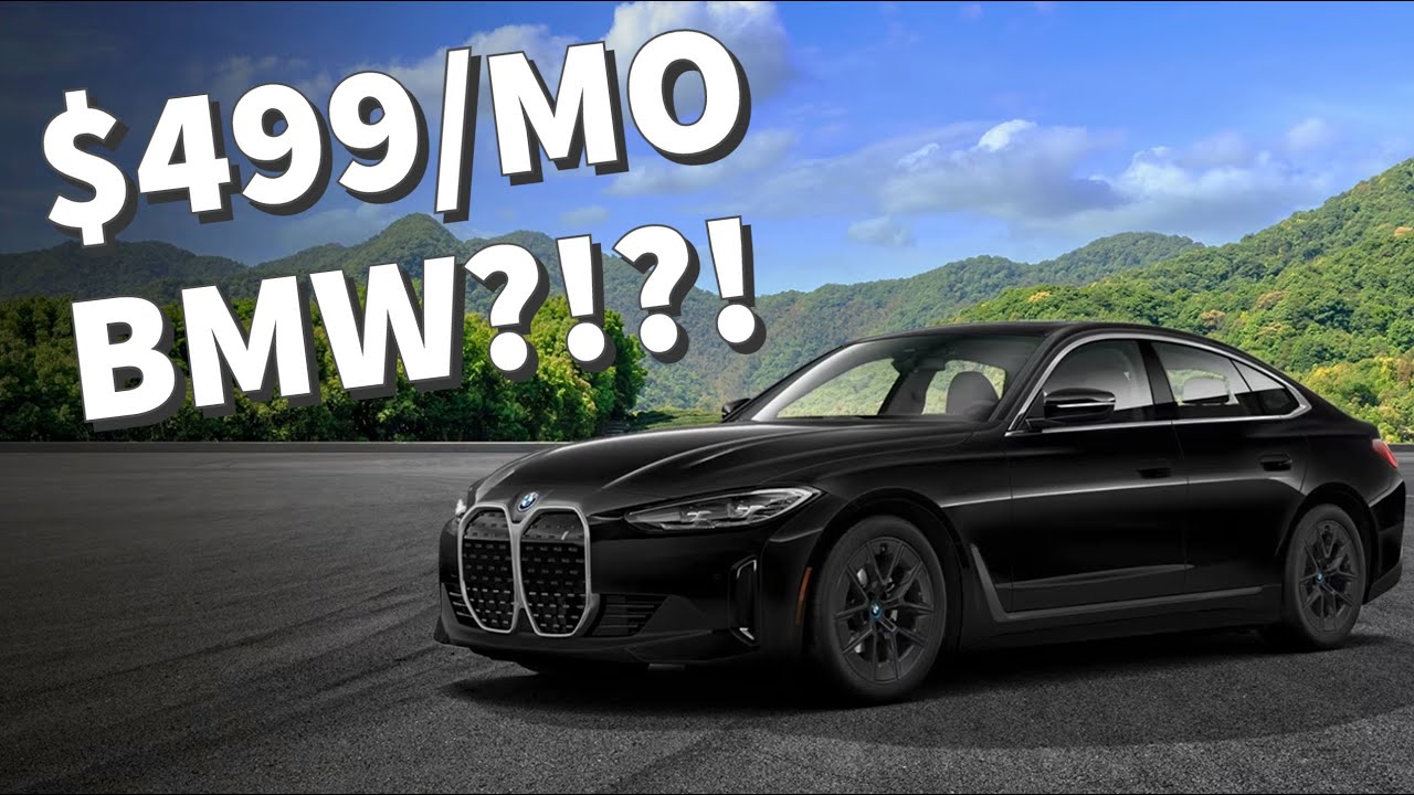 Understanding the BMW i4 National Lease Offer - YouTube