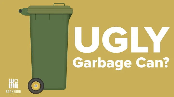 How to Hide Outside Garbage Cans | Backyardscape