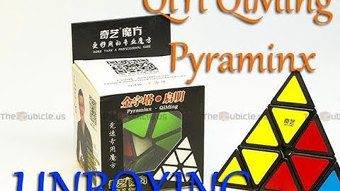 QiYi QiMing Pyraminx Unboxing || Christmas Unboxing Video- #2 || Christmas Giveaway!! || FUN CUBING|