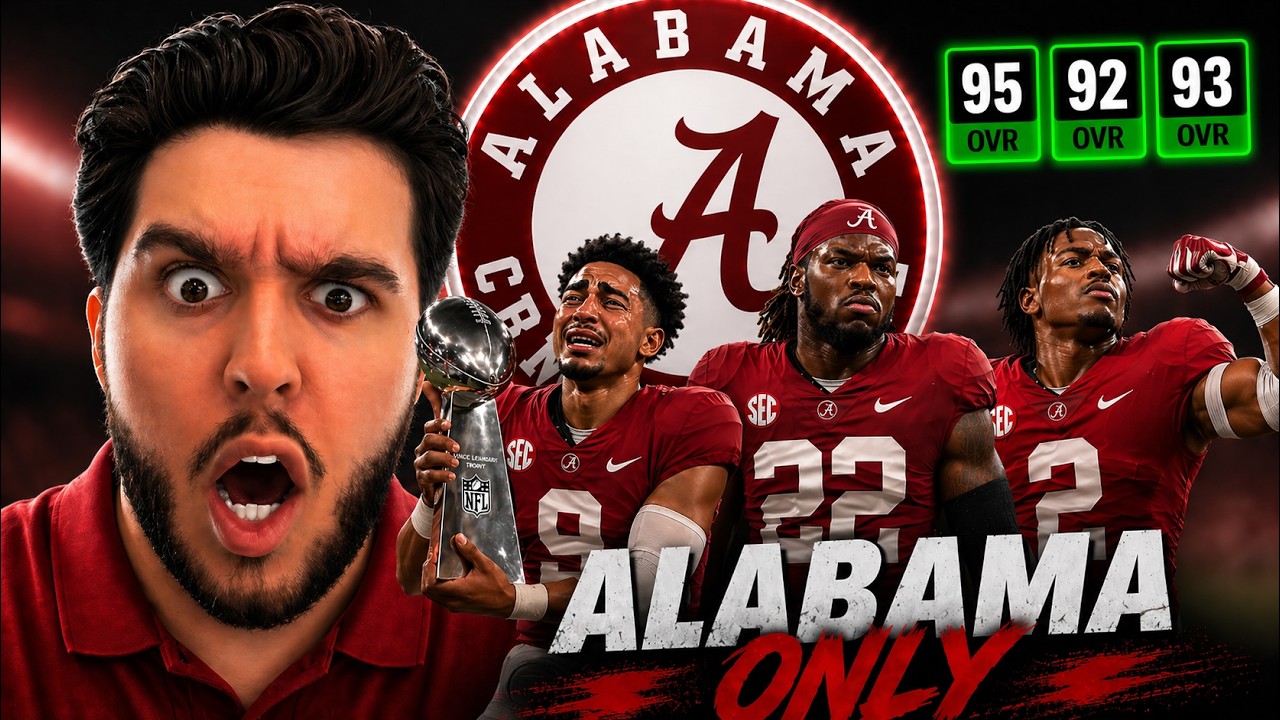 Can an all Alabama Team Have a Perfect Season? - YouTube