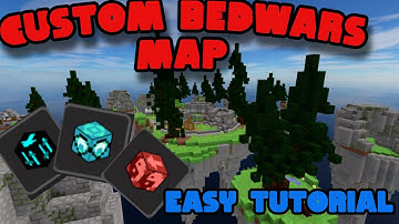 How To build a CUSTOM BEDWARS MAP IN BLOXD.IO! || BLOXD.IO TUTORIAL