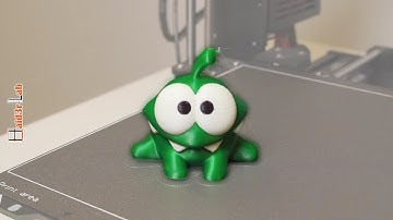 3d Printing Time Lapse of Omnom | Octoprint | additive manufacturing | ASMR