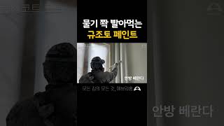 물기 쫙 빨아먹는 규조토 페인트