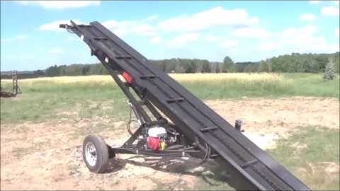 Self Powered Firewood Conveyor By Brute Force