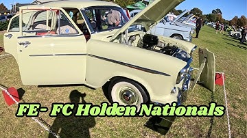 FE-FC Holden Nationals In Perth WA Features RARE Panel Van
