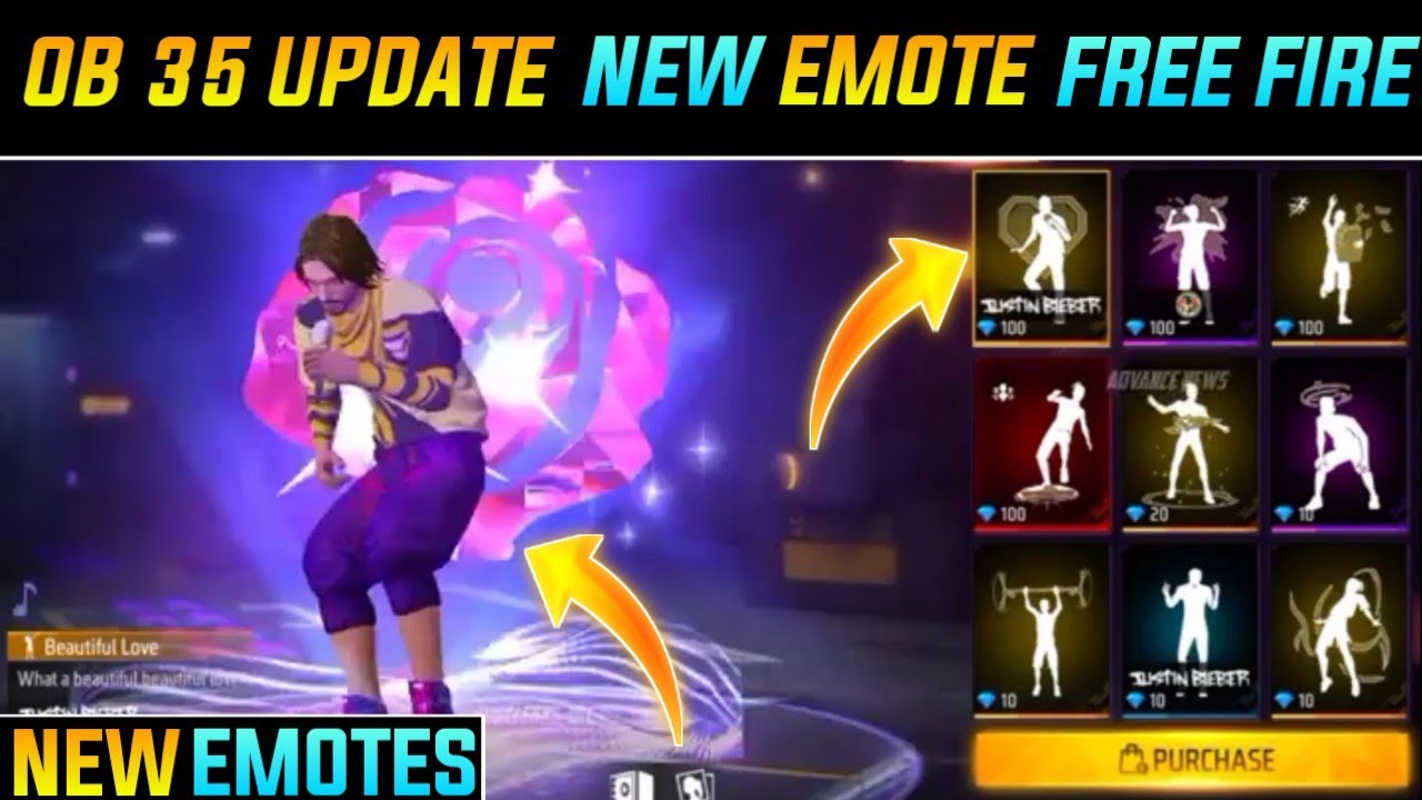 OB 35 UPDATE NEW EMOTE FREE FIRE || FREE FIRE NEW EMOTE | NEXT OB 35 UPDATE NEW EMOTE || FREE FIRE