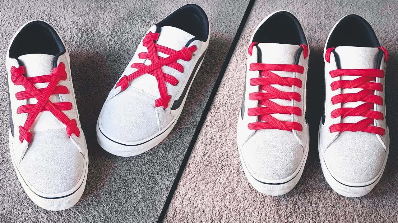 10 Cool Shoe Lace styles | shoes lace styles | how to lace vans | shoes ...