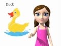 Duck - ASL sign for duck - animated
