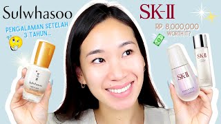 Review SK-II vs. SULWHASOO | skincare untuk kulit CERAH   GLOWING!