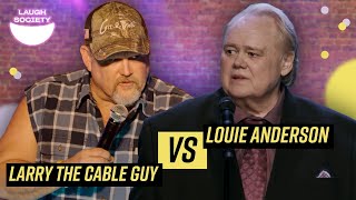 Epic Comedy Battle: Larry The Cable Guy Vs Louie Anderson (Part 1)