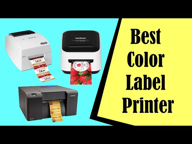 Best Color Label Printer Fast, Accurate, Affordable - YouTube
