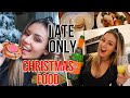 I ONLY ate CHRISTMAS FOOD for 24 HOURS!!