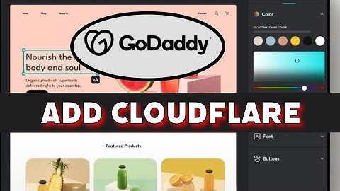 How to Add Cloudflare on Godaddy 2025?
