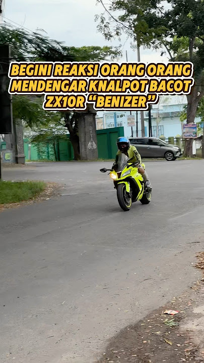 PEOPLE'S REACTION TO HEARING THE ZX10r 'BENIZER' EXHAUST