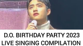 [16012023] KYUNGSOO LIVE SINGING COMPILATION -BIRTHDAY PARTY EVENT