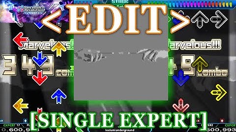 【DDR XX / EDIT】 we [SINGLE EXPERT] Lv.17