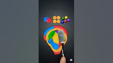 Squid Game 2 |Guess the mixed color ❤️💙💛🌈#satisfying #squidgame2 #오징어게임 #mixing #colormixing260