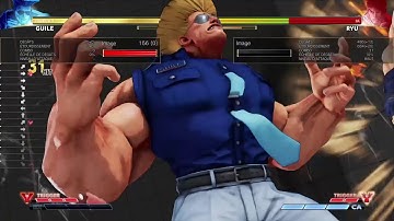 SFV 4.0 - Guile Loop Combos - 639 and 646 CH Damage