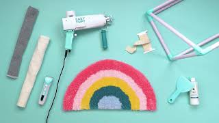 Easy Tuft Rainbow Rug Project | Michaels