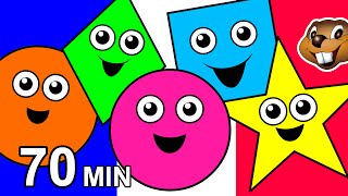 "Colors & Shapes" Kids FRENCH | "Couleurs et Formes" | Songs + Lessons | Baby Learning Kindergarten screenshot 1