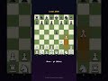 Quick Mate: White vs Black ♟️ #shorts #chess