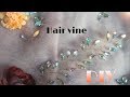 DIY || How to make simple Hair vine || Hair vine tutorial